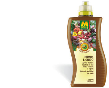 Humus líquido para las plantas